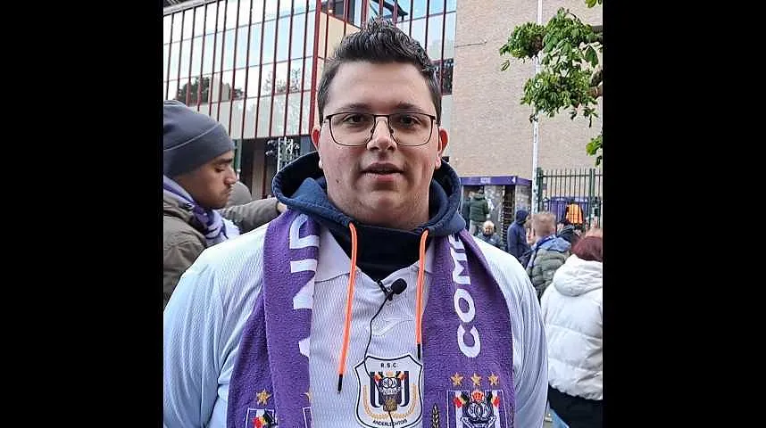 Bastien, supporter d'Anderlecht: "Il faudra pallier les départs cet été"